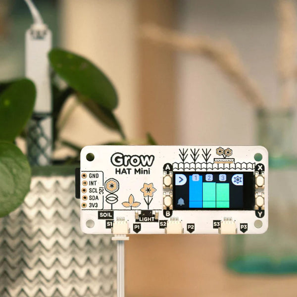 Grow HAT Kit for Raspberry Pi in use