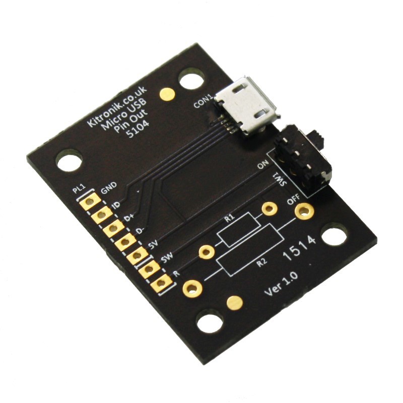 additional micro usb breakout