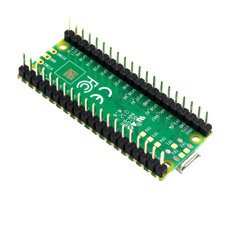 GPIO Expander For Raspberry Pi Pico - 40PIN Header With USB Power Input