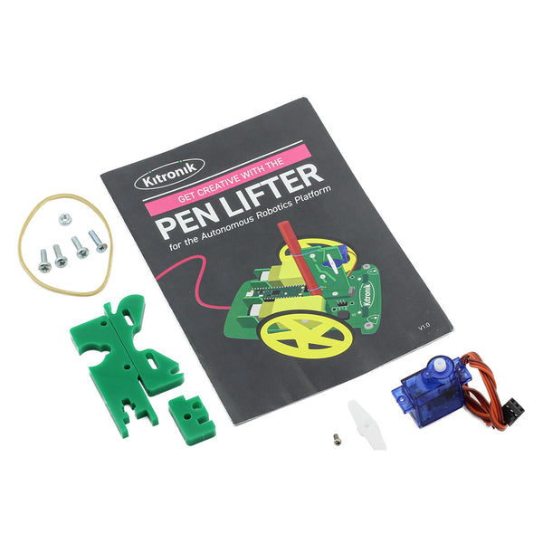Pen Lifter for the Autonomous Robotics Platform for Pico parts and booklet