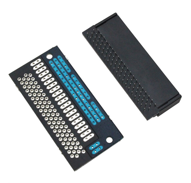additional edge connector breakout board back