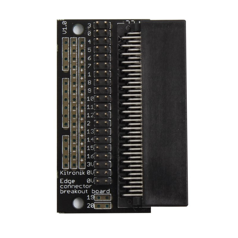 additional edge connector breakout board face