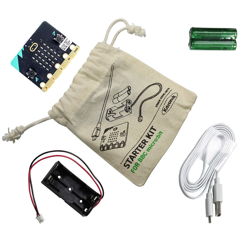 micro:bit V2 starter pack contents