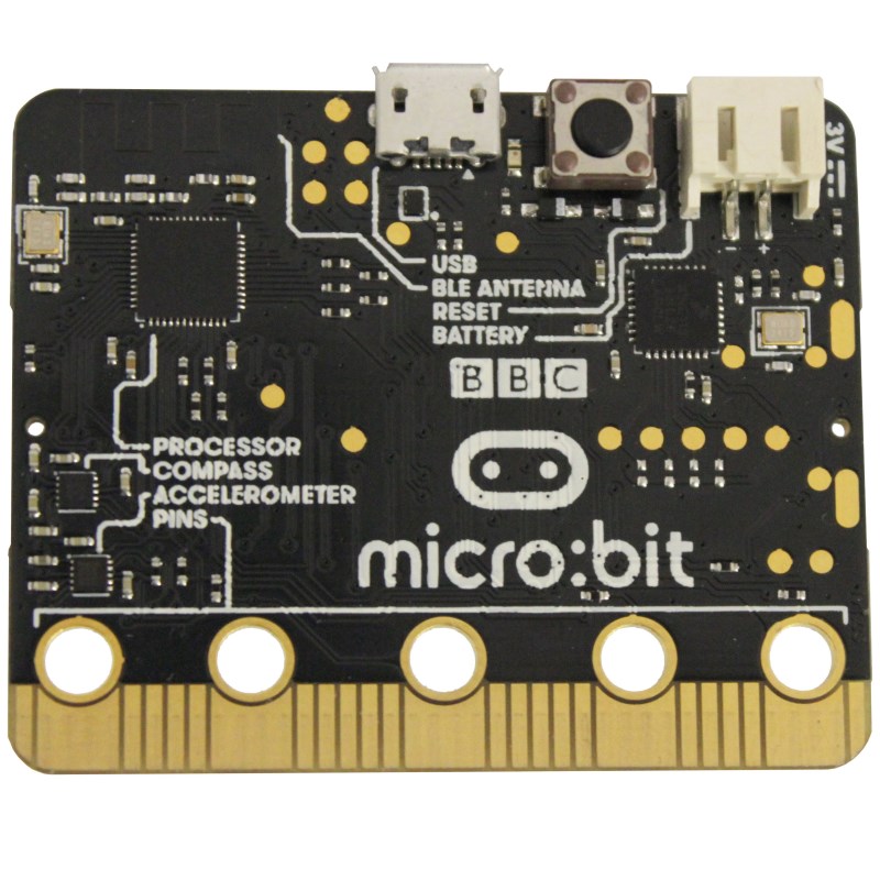additional bbc microbit board only back