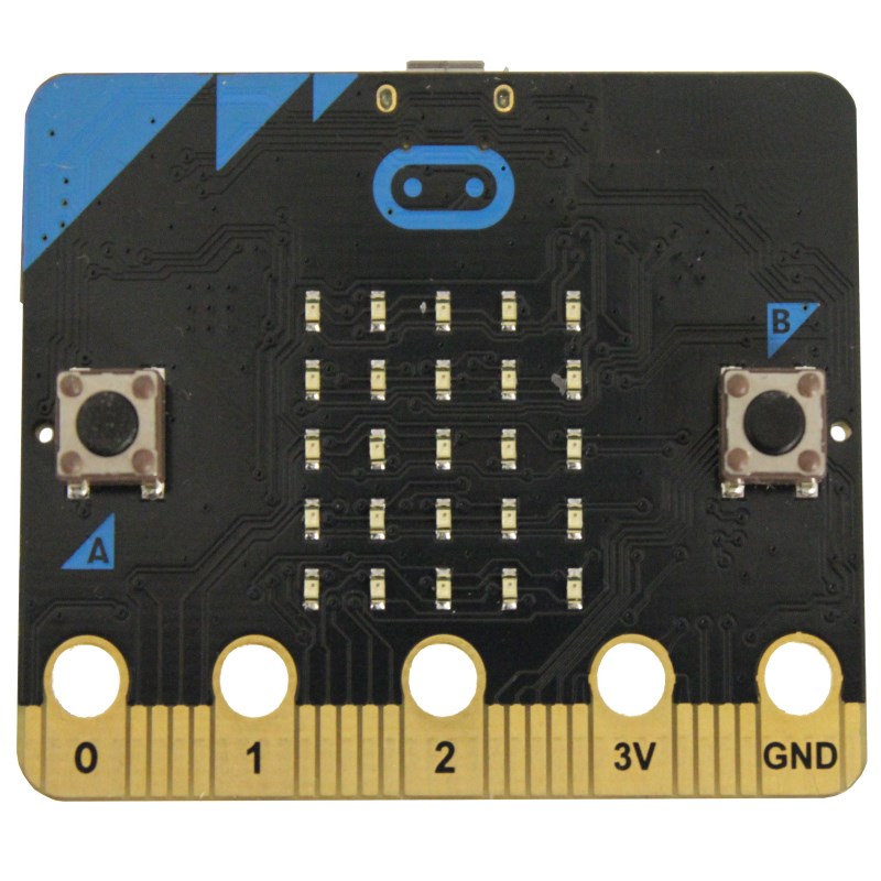 additional bbc microbit board only front