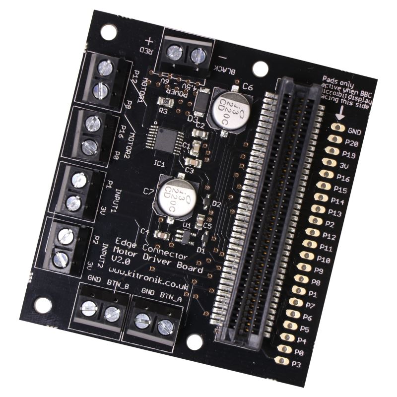 large motor driver board for the bbc microbit V2