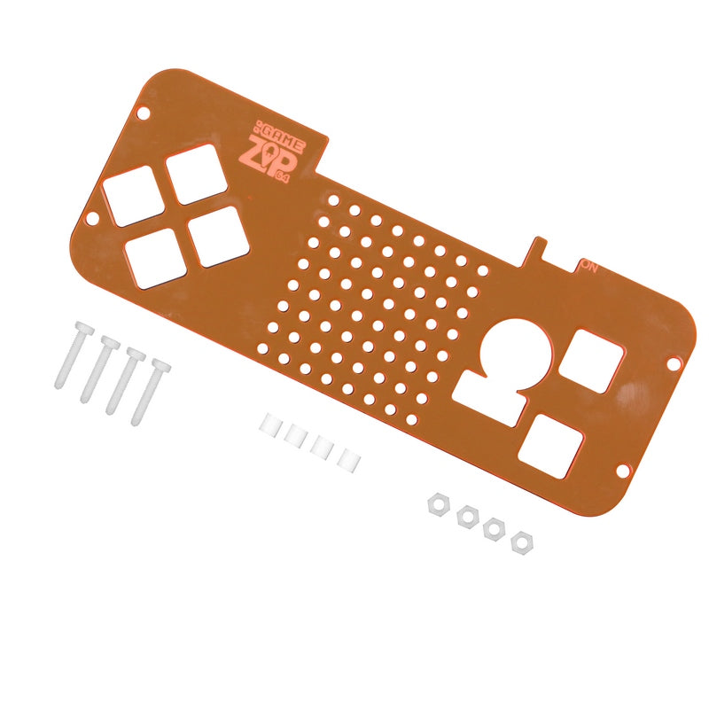 O large zip laser cut cover microbit example