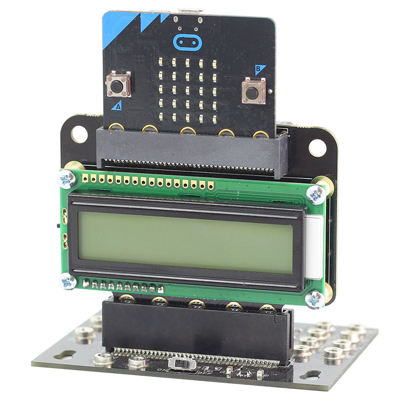 additional view text 32 microbit lcd screen inserted
