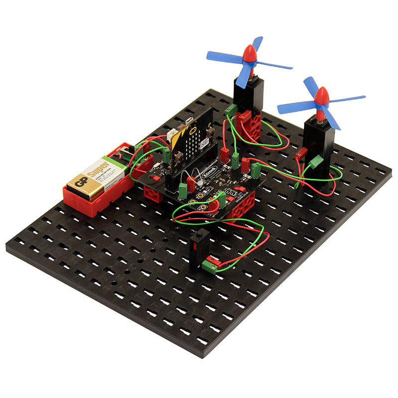 additional fischertechnik micronit interface board stem motors power