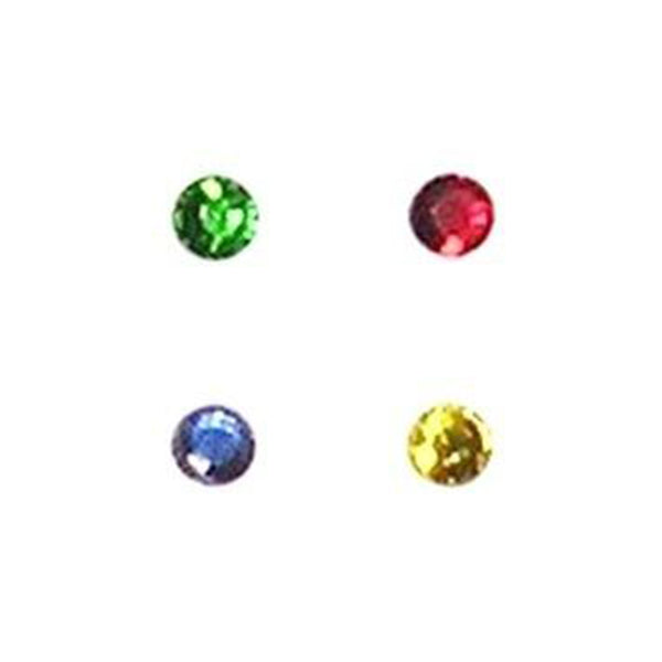 Rhinestones, Red 3mm Gem, pack of 500