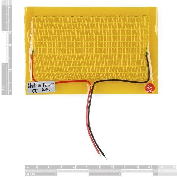 additional flexible heating pad 5cm 10cm dimensions