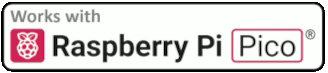 Works with Raspberry Pi Pico