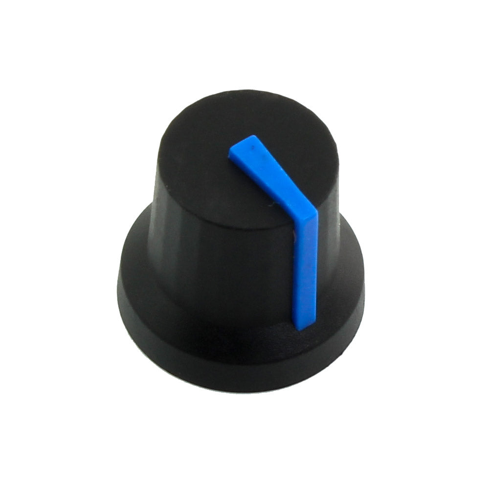 Black Potentiometer Knobs with Coloured Pointers - Image 3
