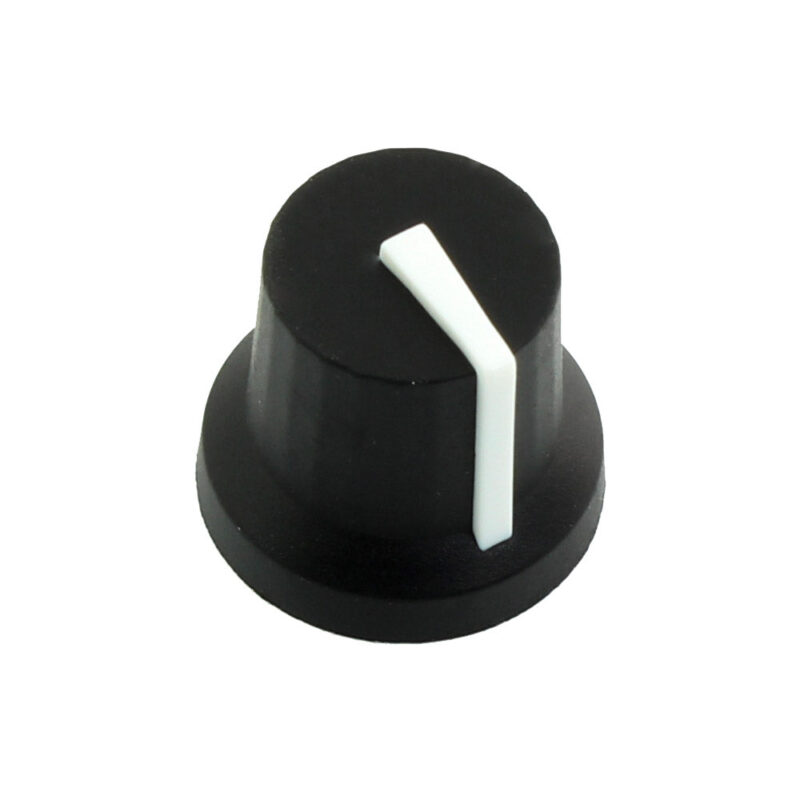 Black Potentiometer Knobs with Coloured Pointers - Image 5