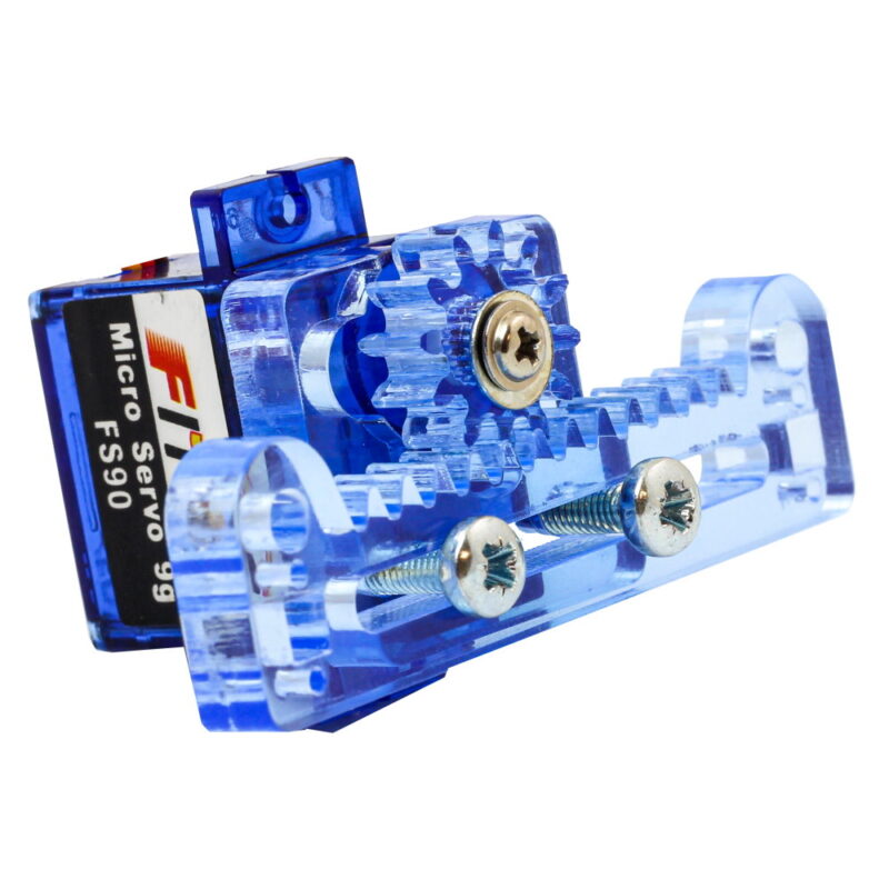 Products Kitronik Robotics Components Starter Pack linear actuator assembled