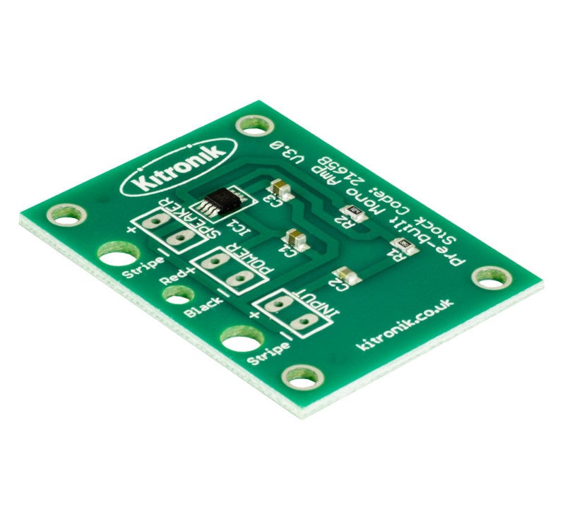 additional mono amp v3 pre built board