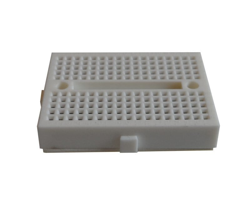 additional mini prototype breadboard angle