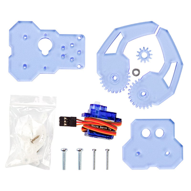additional 3 kitronik klaw mk 2 robotic gripper parts