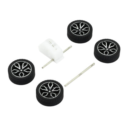 Pull back motor, axle and wheels kit