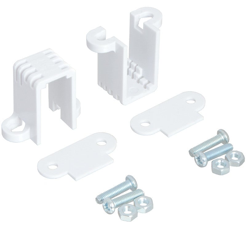 large mini plastic gearmotor bracket pair