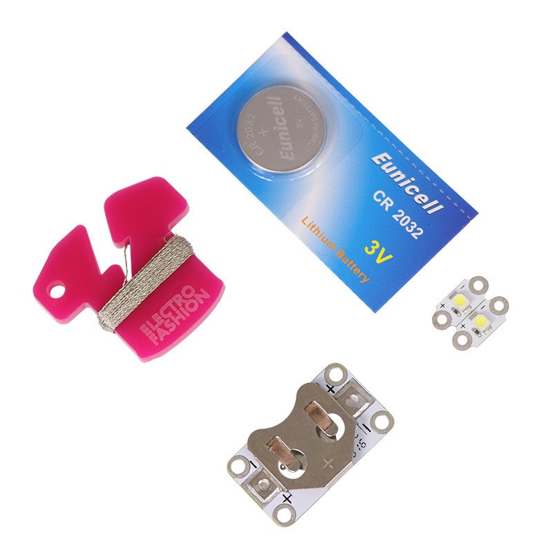 additional electro fashion flasher unit with white led back