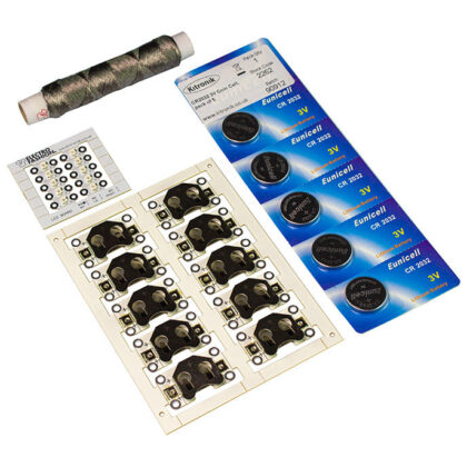 large electro fashion e textiles wearables 60 user bulk pack solderless