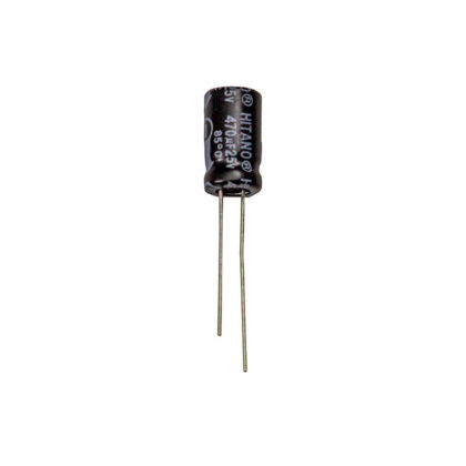 Capacitor, Electrolytic, 25V, 470uF, pack of 25