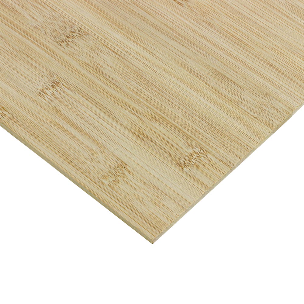5mm Bamboo Plain Pressed Caramel 600 x 400mm sheet close up