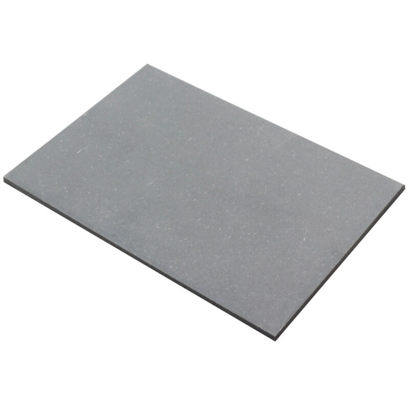 6mm Laser Compatible Black MDF, 400mm x 300mm sheet - Kitronik