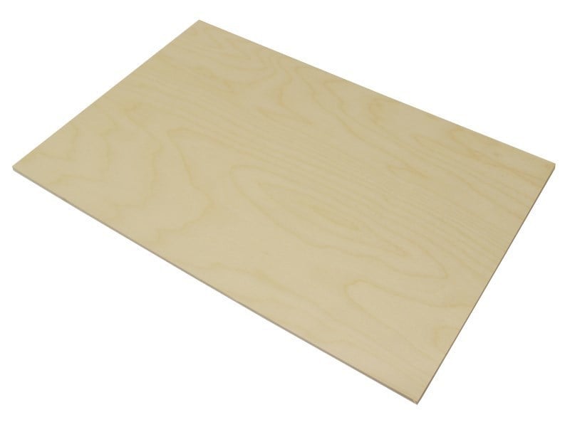 large 3mm laser birch plywood 800mm 600mm (laserply)