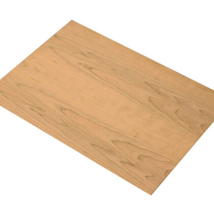large 4mm cherry veneered mdf 600mm 300mm sheet
