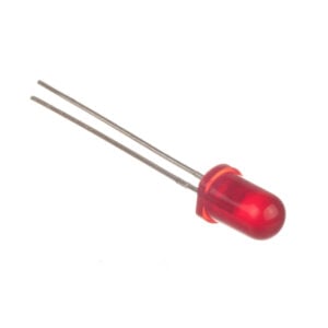 Red 5mm Diffused LED - 275mCd - Kitronik
