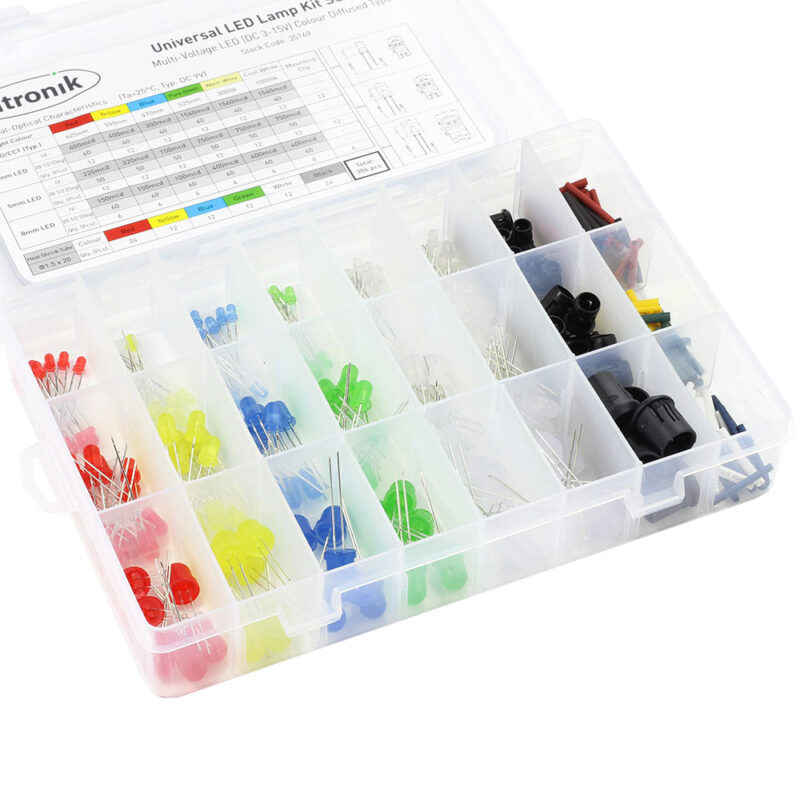 306pcs Universal Diffused LED Lamp Kit - Image 3