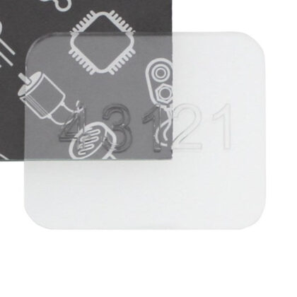 large clear greencast acrylic sheet 3mm 600mm 400mm