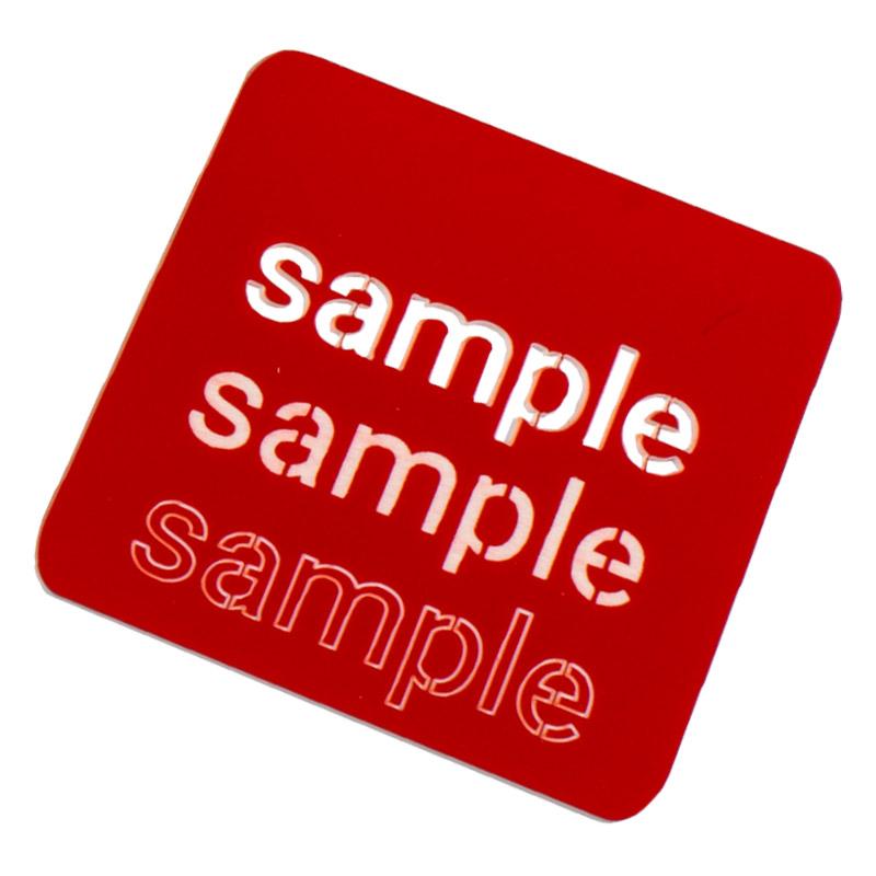 Laser Engraving Laminate Sheets - Samples - Image 2