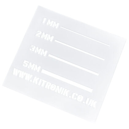 Clear PETG Sheet 0.5mm x 297mm x 210mm (A4)