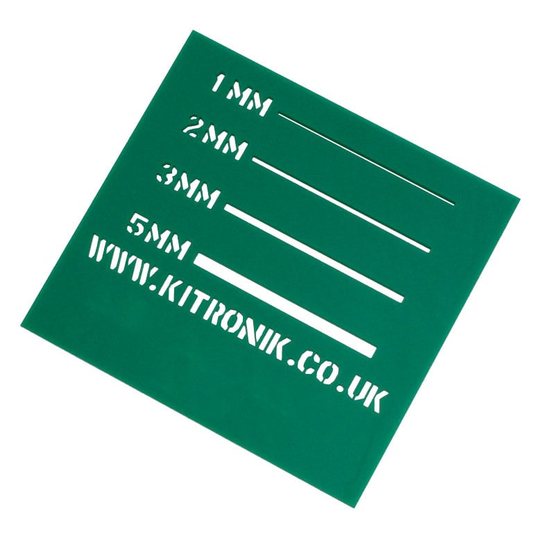 Acrylic Sheets (Greencast) 3mm, Sample - Image 3