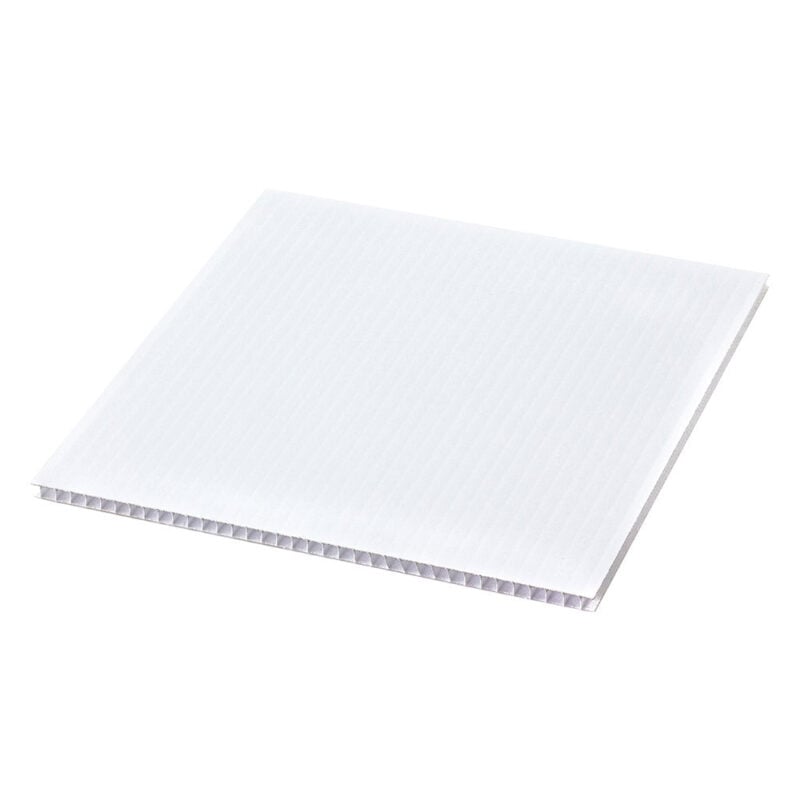 Fluted Polypropylene (Correx), 4mm x 610mm x 610mm, 10 pk  Image 2