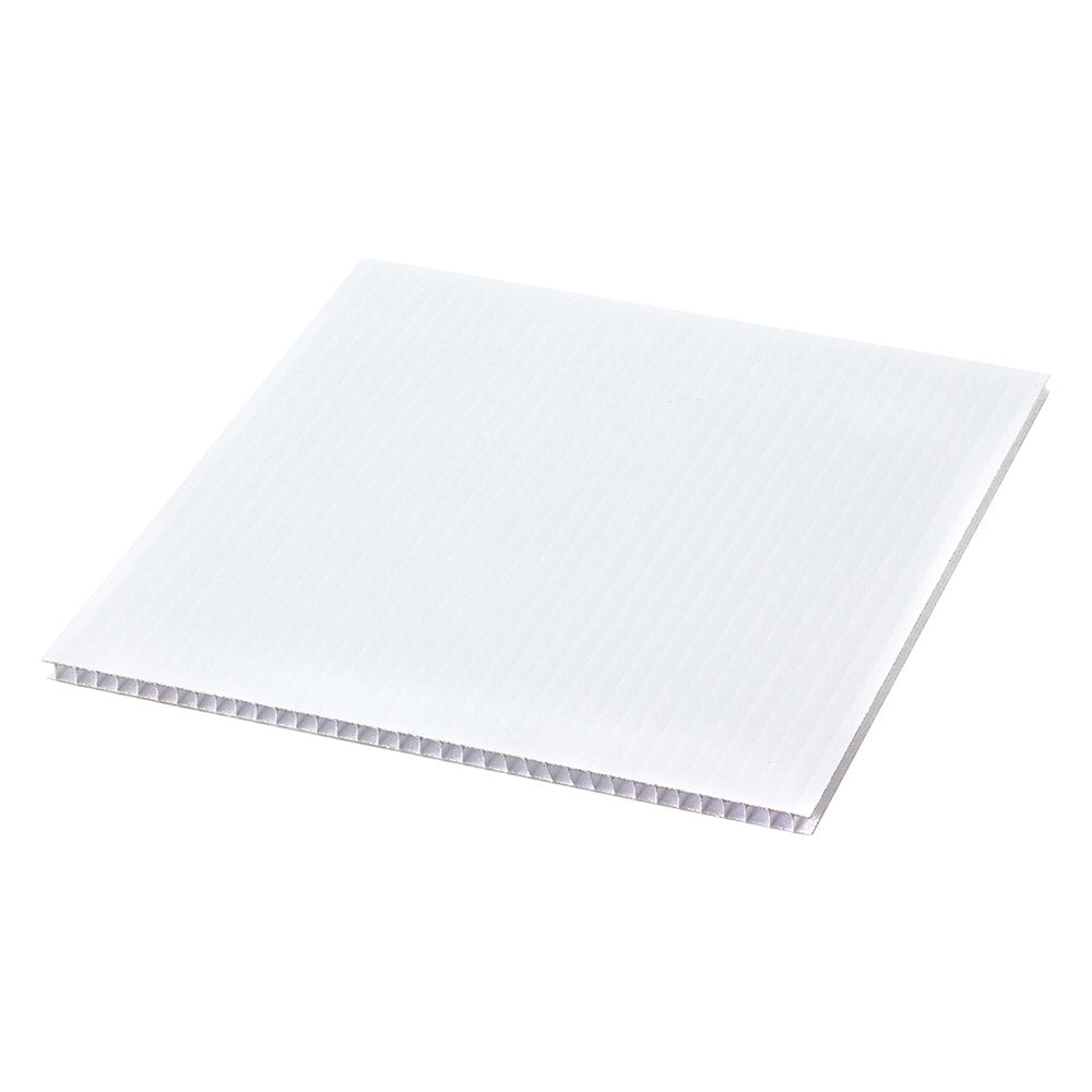 Fluted Polypropylene (Correx), 4mm x 610mm x 610mm, 10 pk - Image 2