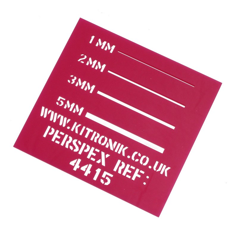 Perspex Sheet (Opaque) 5mm x 600mm x 400mm - Image 7