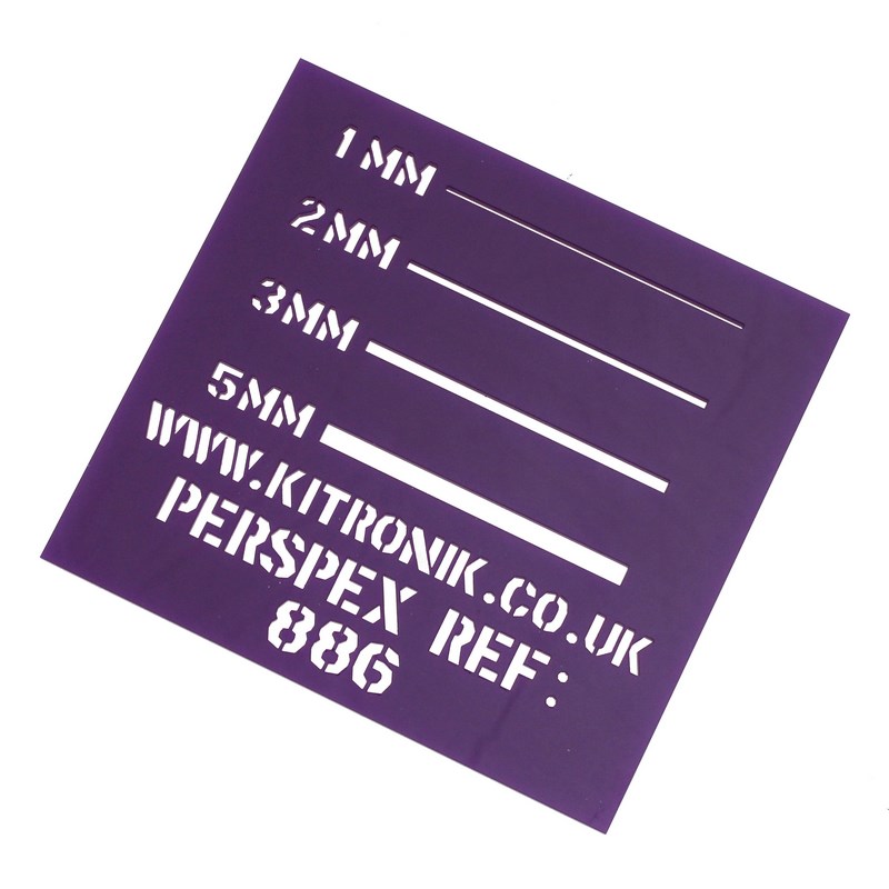 Perspex Sheet (Opaque) 5mm x 600mm x 400mm - Image 9