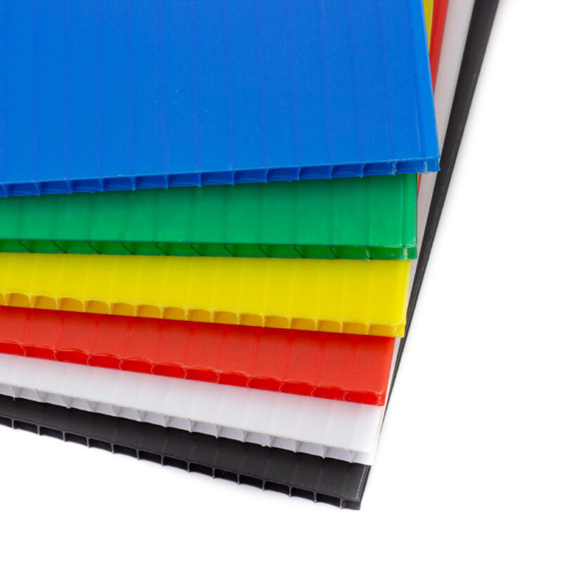 Fluted Polypropylene (Correx), 4mm x 610mm x 610mm, 10 pk - Image 8