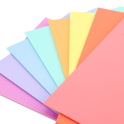 Mixed Colour Pk Perspex Sweet Pastels 3mm x 600mm x 400mm