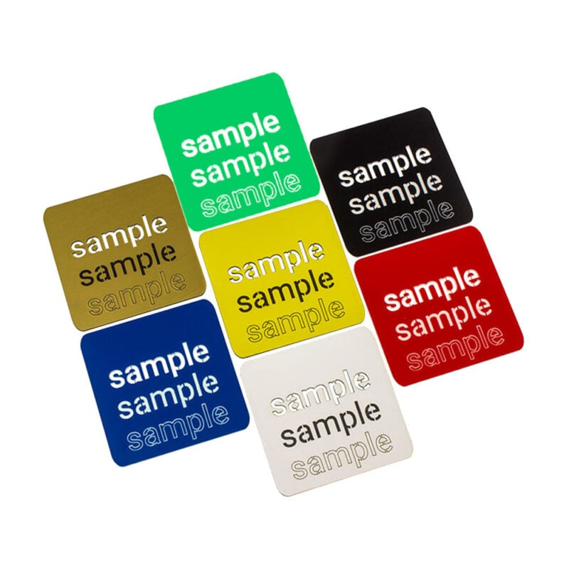 Laser Engraving Laminate Sheets  Samples
