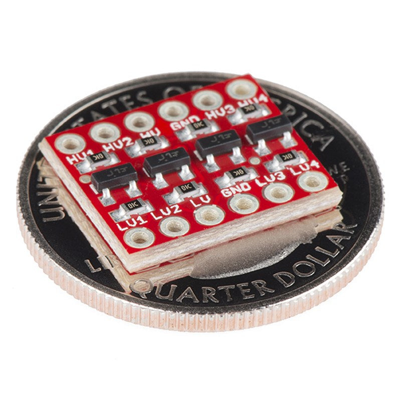 additional logic level converter pcb top