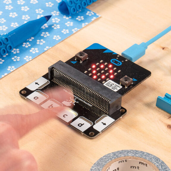 Pimoroni - touch:bit touch sensor board for micro:bit - Kitronik