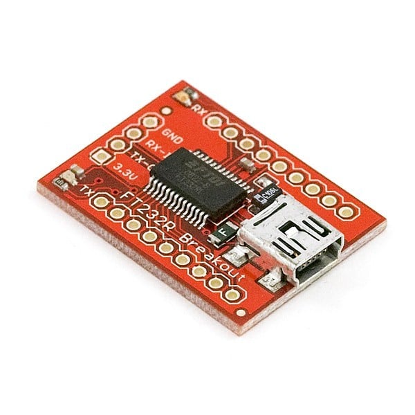large breakout board for FT232RL USB to serial