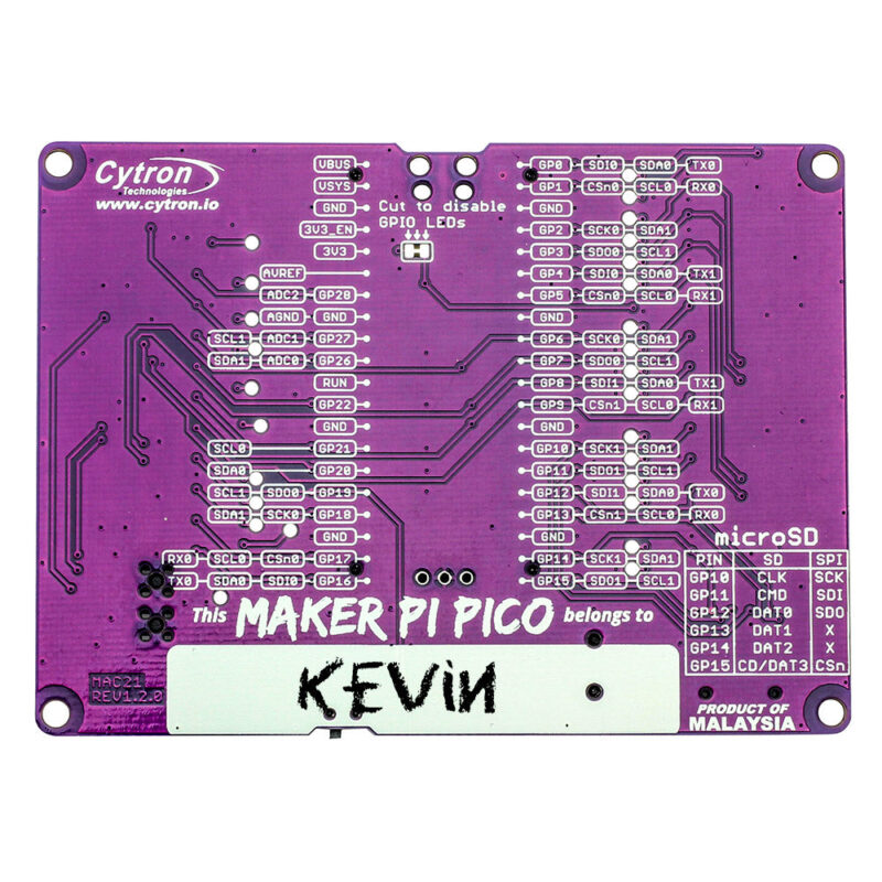 Maker Pi Pico Base : Simplifying Pi Pico for Beginners (excl Pico) - Image 3