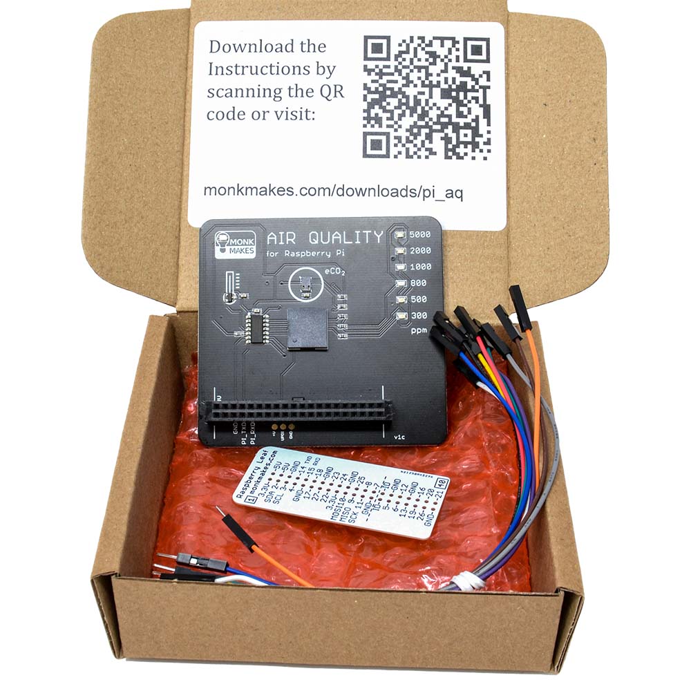 Monk Makes - Air Quality Kit for Raspberry Pi - Image 2