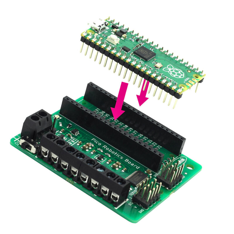 Kitronik Robotics Board for Raspberry Pi Pico - Image 3